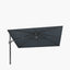 Challenger T2 2.6 x 3.5m Rectangular Premium Anthracite / Faded Black Free Arm Parasol