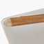 Challenger Teak T2 2.6 x 3.5m Rectangular Premium Champagne Free Arm Parasol