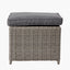 Bermuda Slate Grey Outdoor Cube Set with Ceramic Top