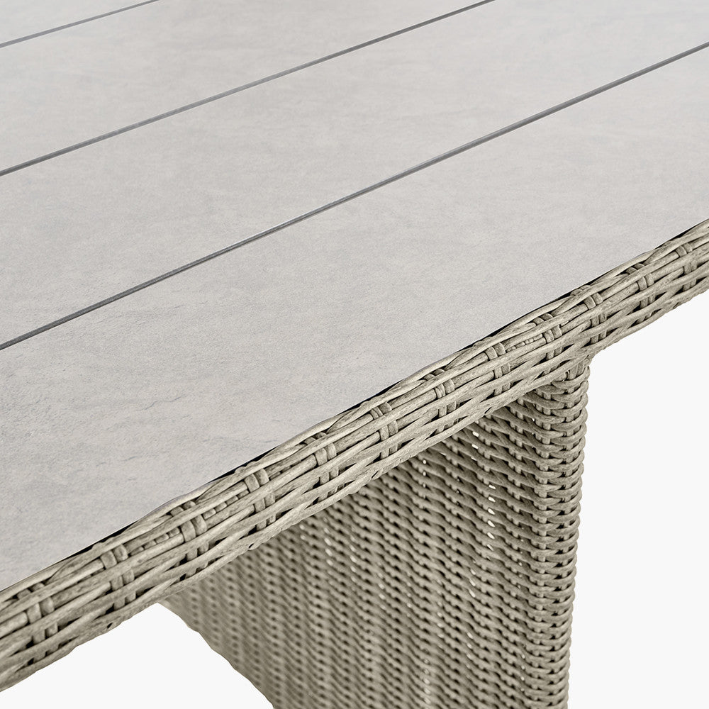 Stone Grey Bermuda Cube Set with Ceramic Top