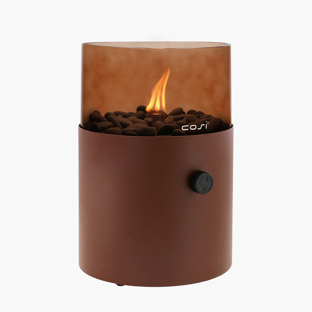 Cosiscoop Extra Large Mocha Brown / Smoked Fire Lantern