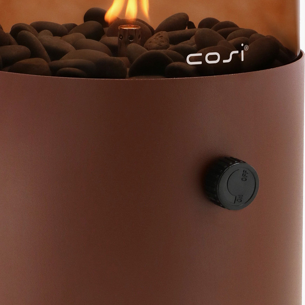 Cosiscoop Extra Large Mocha Brown / Smoked Fire Lantern