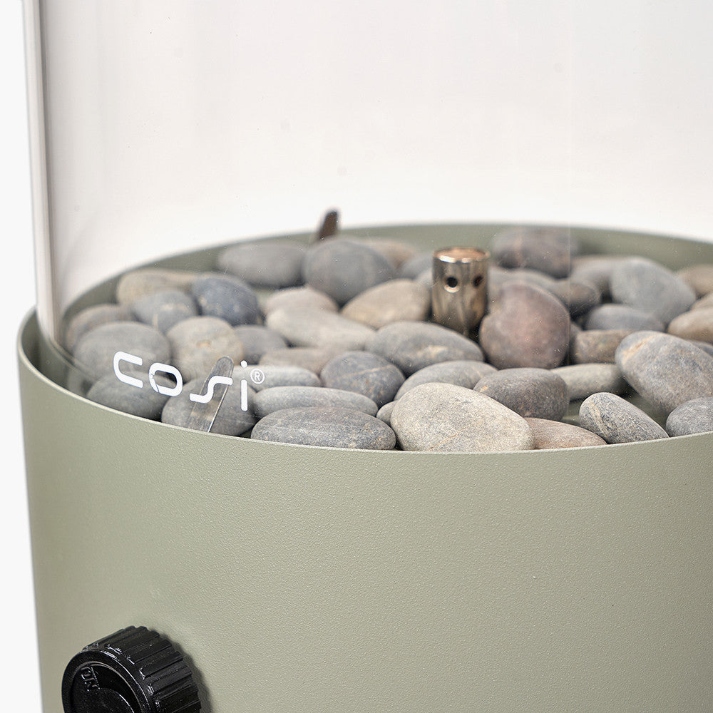 Cosiscoop Extra Large Olive Green Fire Lantern