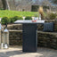 Cosiloft 100 Bar Table Black and Grey