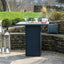 Cosiloft 100 Bar Table Black and Grey