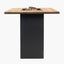 Cosiloft 100 Bar Table Black and Teak