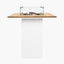 Cosiloft 100 Bar Table White and Teak