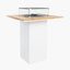 Cosiloft 100 Bar Table White and Teak