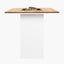 Cosiloft 100 Bar Table White and Teak