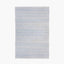 Indoor Outdoor Recycled PET Yarn Aqua, Blue and White Inca Design Rug