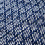 Indoor Outdoor Recycled PET Yarn Denim Blue and White Ikat Design Rug