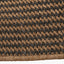 Indoor Outdoor Natural and Slate Grey Design Rug