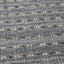 Indoor Outdoor Grey Double Stitch Design Rug