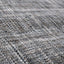 Indoor Outdoor Steel Grey and White Stripe Design Runner