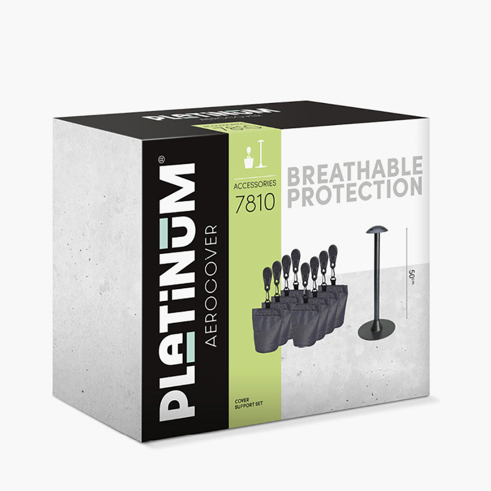 Cover Support Pole Set - 24x10x20cm high