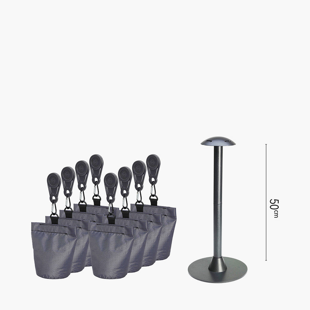 Cover Support Pole Set - 24x10x20cm high