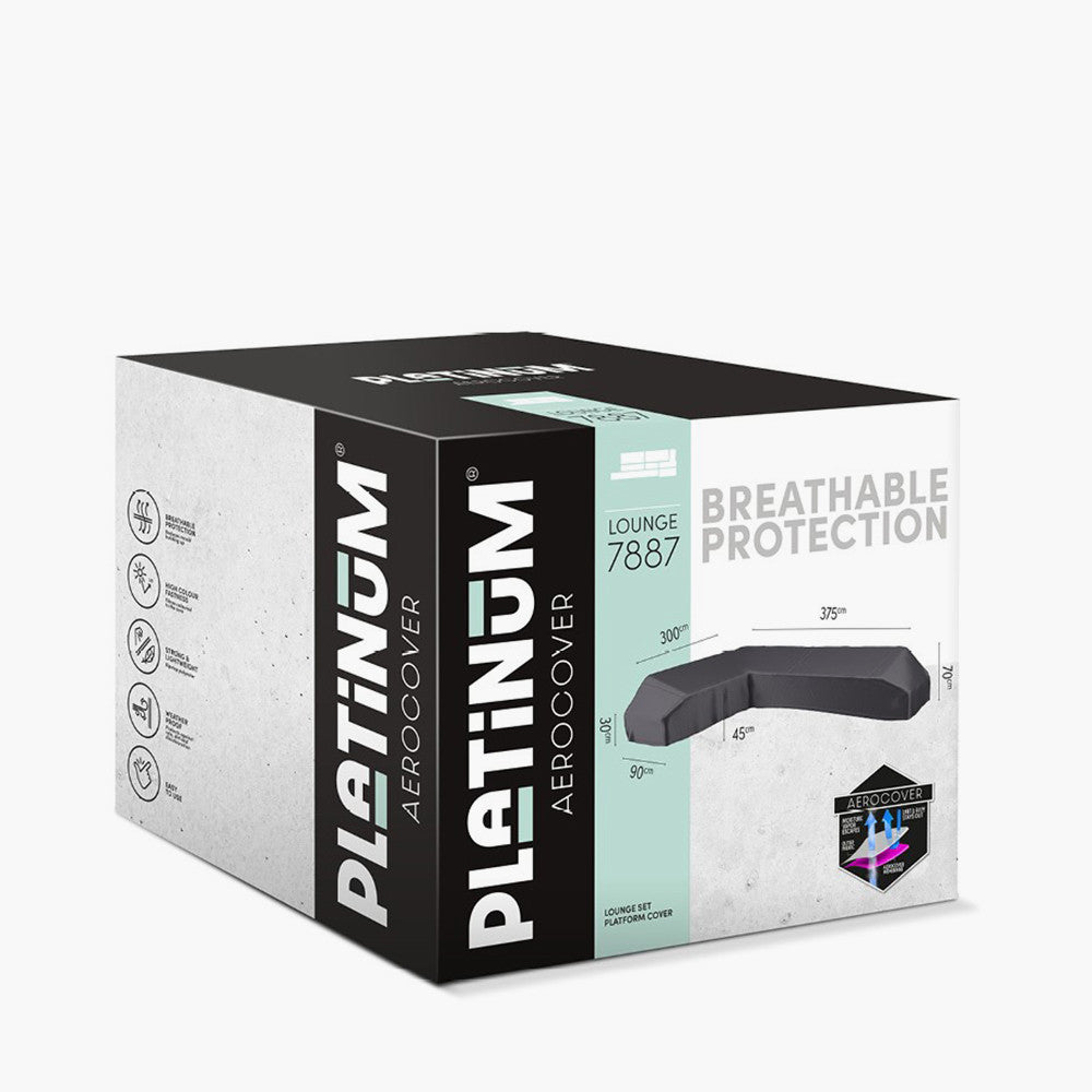 Platform Aerocover Right Hand 375x300x90xH30/45/70cm high
