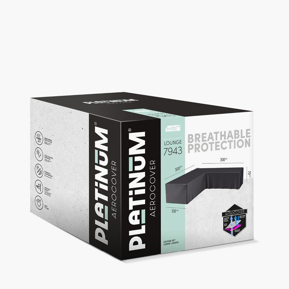 Lounge Set Aerocover L-Shape 300 x 300 x 100 x 70