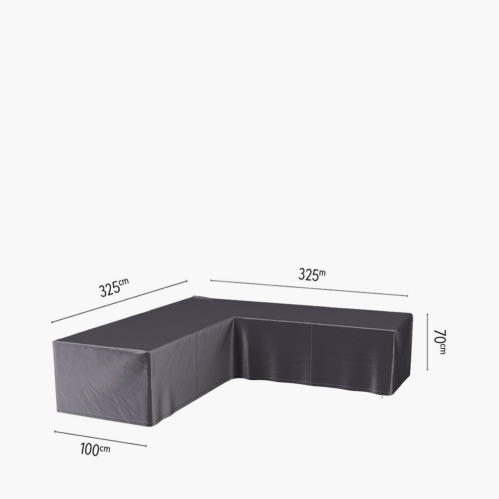Lounge Set Aerocover L-Shape 325 x 325 x 100 x 70