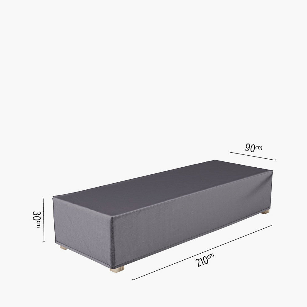 Sunbed Aerocover 210x90x30cm high