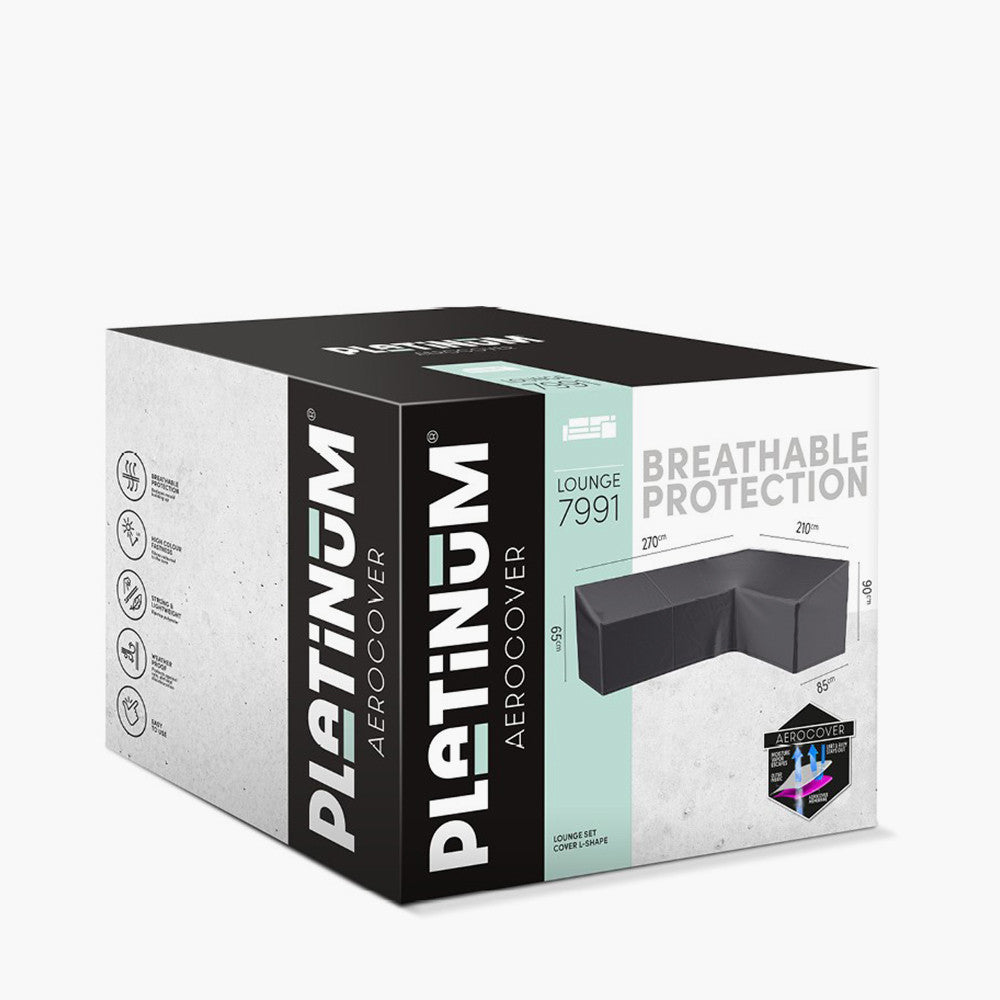 Lounge Set Aerocover Long Right 270x210x85x65x90cm