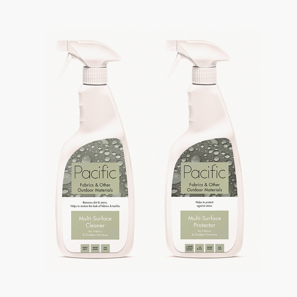Multi-Surface Cleaner and Multi Surface Protector for Fabrics and Outdoor Furniture (Set of 2)