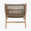 Sesto Outdoor Chair and Hocker Set