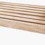Cambridge Light Teak 3 Seater Acacia Wood Bench K/D