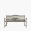 Richmond Antique Grey Acacia Wood Bench with Pop Up Table