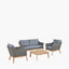 Larissa Lounge Set Kubu Grey