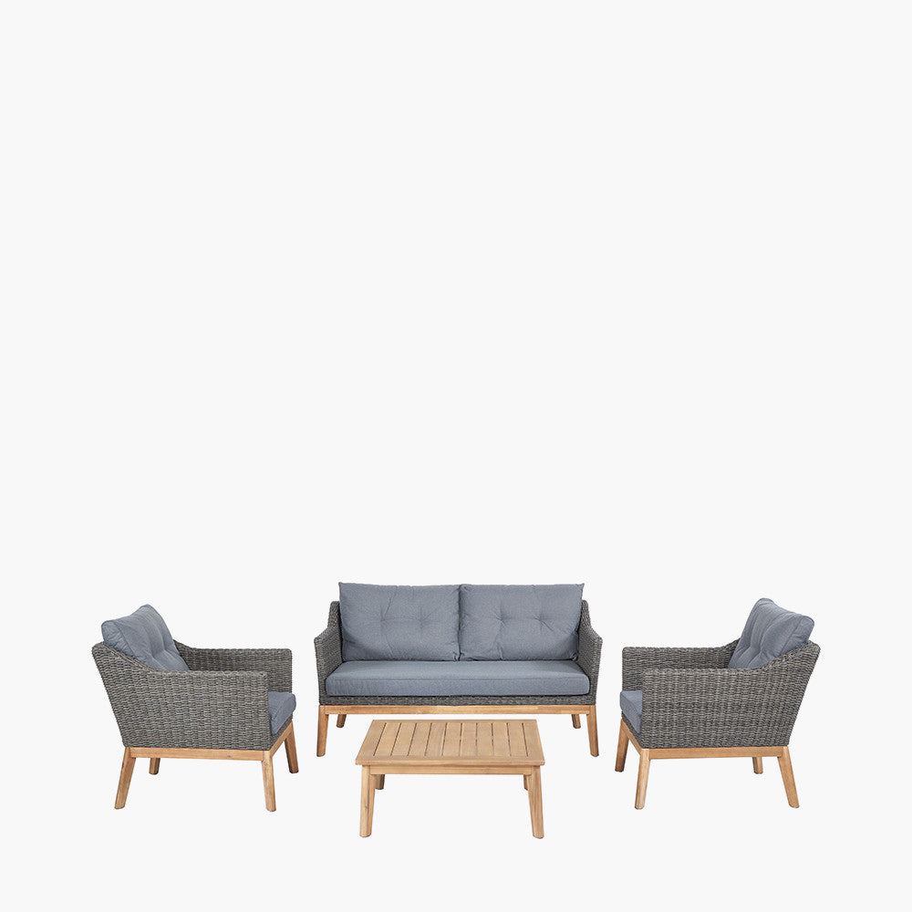 Larissa Lounge Set Kubu Grey
