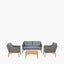 Larissa Lounge Set Kubu Grey