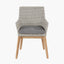Larissa Dining Set Light Kubu Grey K/D