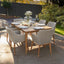 Larissa Dining Set Light Kubu Grey K/D