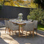 Larissa Dining Set Light Kubu Grey K/D