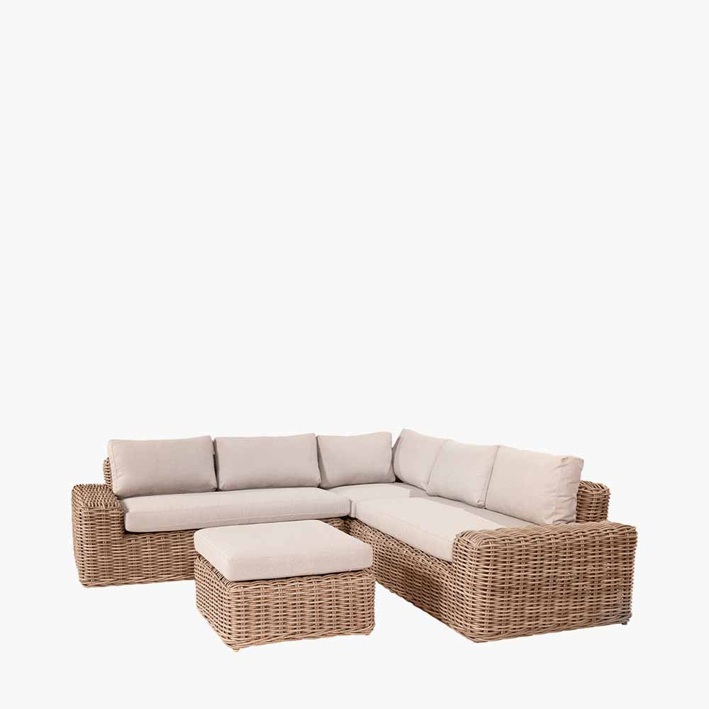Como Natural Antique Corner Set