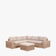 Como Natural Antique Corner Set