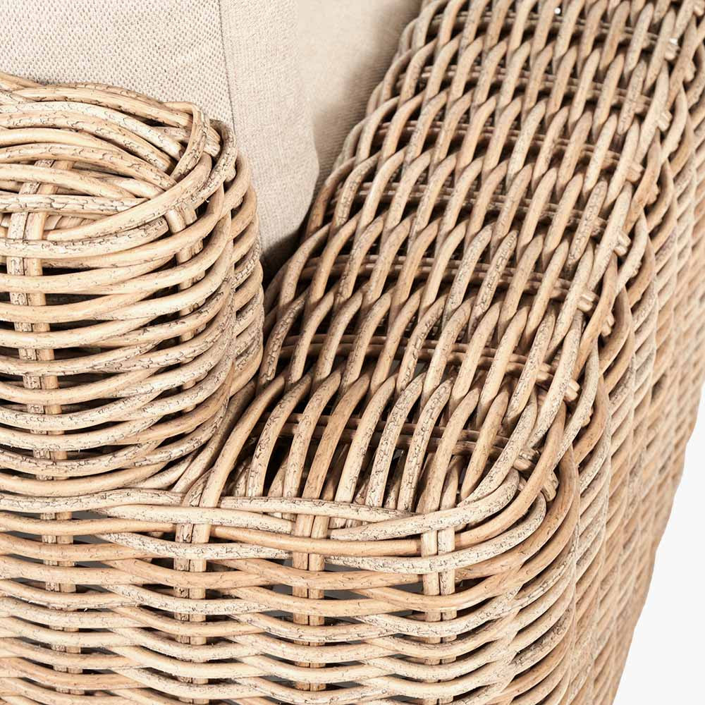 Como Natural Antique Lounge Set