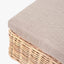 Garda Natural Antique Outdoor Sunlounger