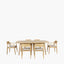 Salita Outdoor 6 Seater Dining Set