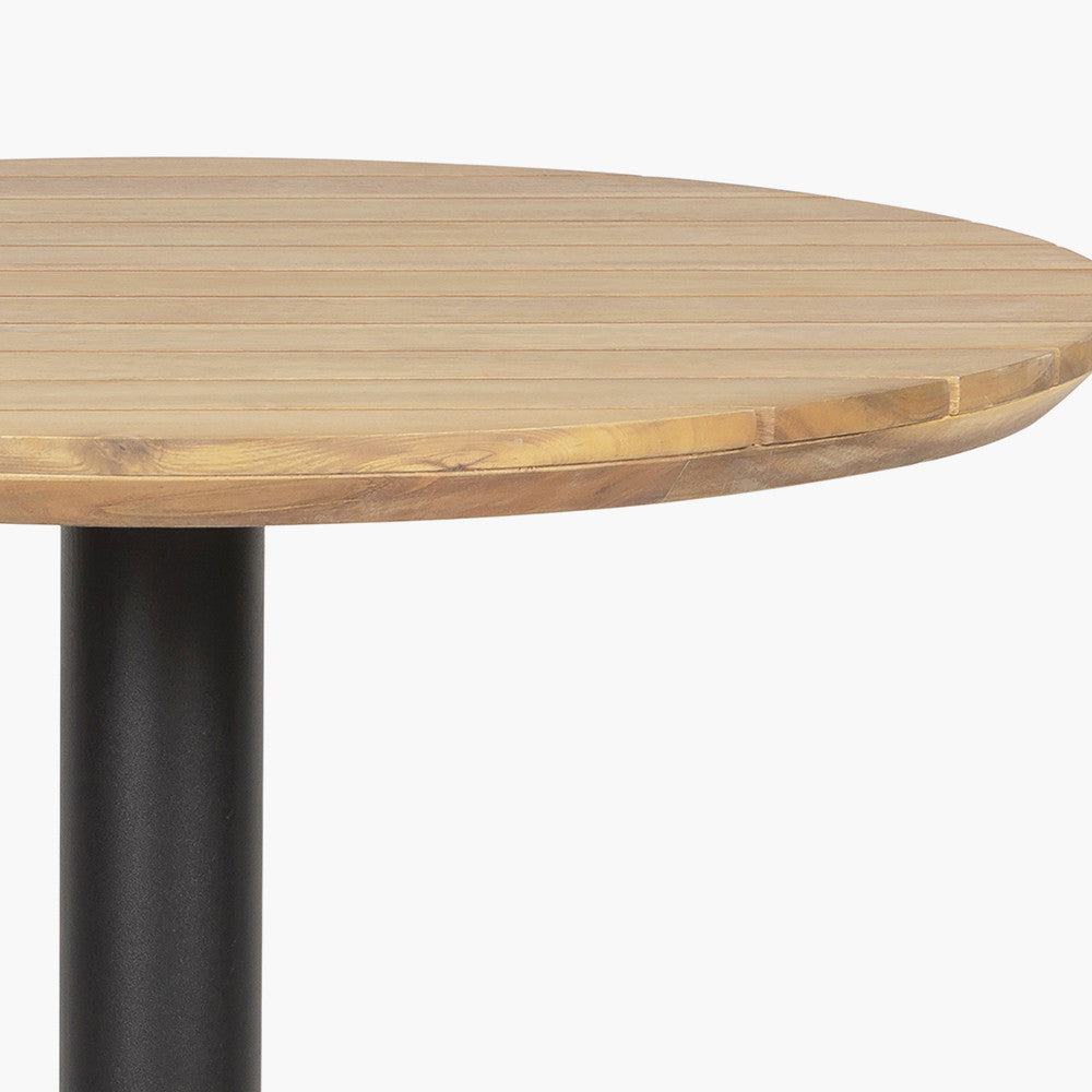 Dakota Black Outdoor Bistro Set