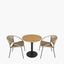 Dakota Natural Wheat Outdoor Bistro Set