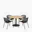 Dakota Black Outdoor 4 Seater Dining Set