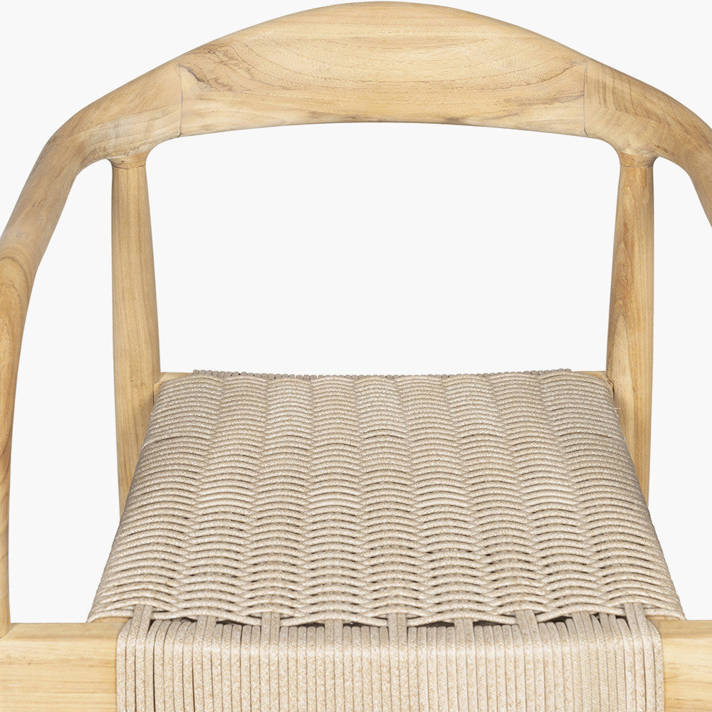 Javi Teak Outdoor Dining Set