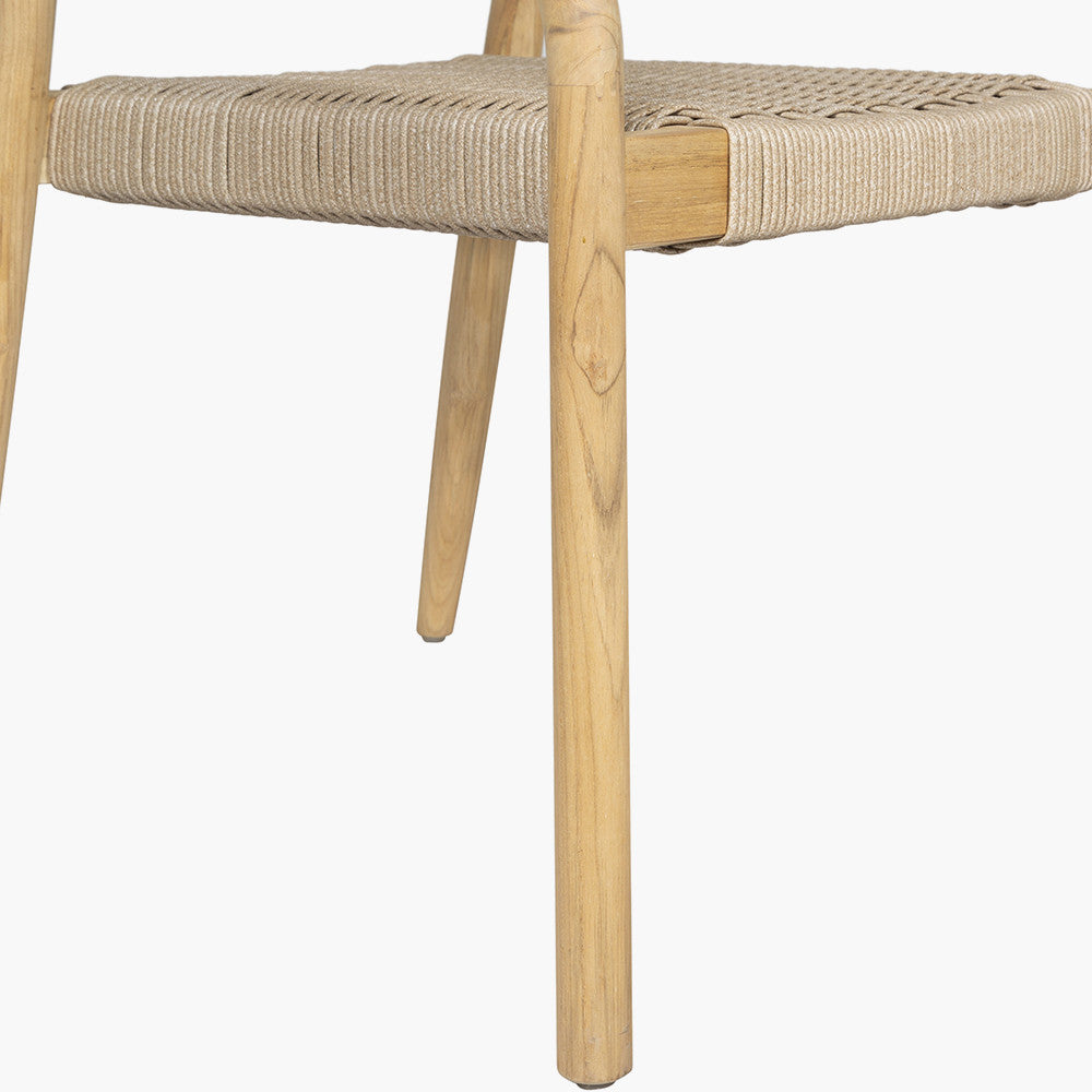 Javi Teak Outdoor Dining Set