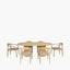 Javi Teak Outdoor Dining Set