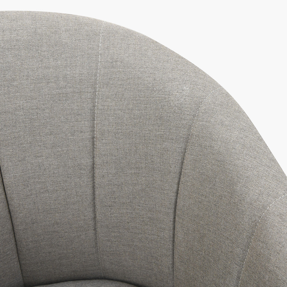 Nevada Putty Outdoor 4 Seater Round Dining Set