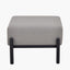Nevada Putty Small Outdoor Corner Seating Set with Coffee Table and Footstools