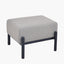 Nevada Putty Small Outdoor Corner Seating Set with Coffee Table and Footstools