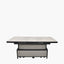 Nevada Putty Large Outdoor Corner Seating Set with Adjustable Table